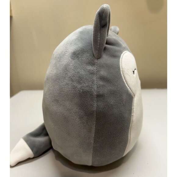 Squishmallows Sachie Whale Shark 8” Plush Stuffed Gray White Striped Dots Wink - Picture 4 of 7